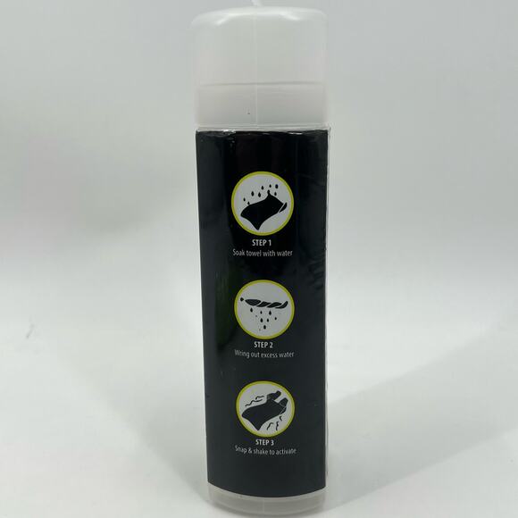 Cordova Cold Snap Cooling Towel Lime Green #CT200 Workout Gym Reusable Absorbent - Picture 3 of 8